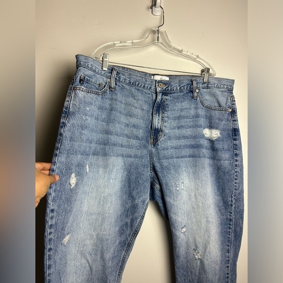 Kancan Blue distressed jeans Plus size 20W - Picture 4 of 9